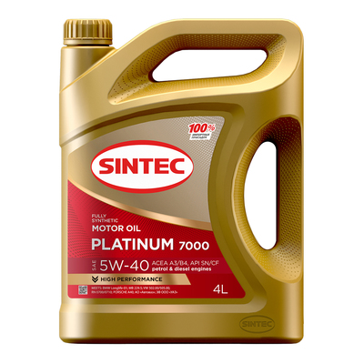 Sintec   Sintec 5W-40 Platinum 7000 ACEA A3/B4  4  / 5W40
